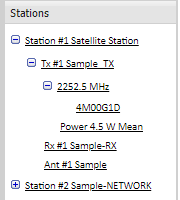 Station Links Drilldown Example